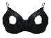 Empire Intimates Open Tip Bra Lace Full Figure Push-up Fits Cups D DD - BLK - 40