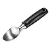 Ice Cream Scoop Solid Stainless Steel Black