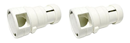 2) NEW Polaris Caretaker 99 Pool In Floor Pop Up Heads High Flow Swim CSI White