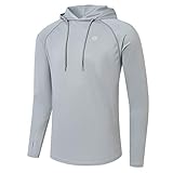 Men's UPF 50+ UV Sun Protection Athletic Hoodie