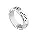 Bosunshine Kpop BTS Bangtan Boys WANNA ONE Member Accessories Titanium Birthday Ring Necklace (bts)