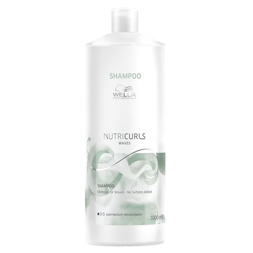 Wella Professionals Nutricurls Waves Shampoo, 1000 ml, Zeder