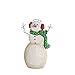 Collections Etc Christmas Snowmen Outdoor Metal Garden Stakes - 3D Seasonal Decor, Each Sold Separately