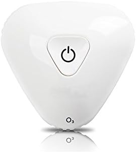Scent Eliminator Ozone Generator Air Purifier Cleaner Sterilizer Lithium Battery Powered Odor Elimination System Suitable for Vegetables Fruits Refrigerator Wardrobe Shoes Cabinet Cupboard Bookcase