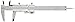 Fowler 52-058-016-0, Vernier Caliper with 0-6