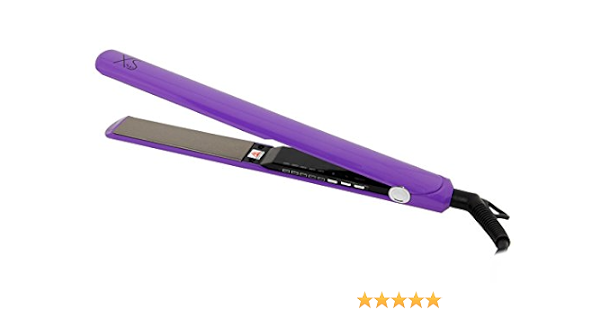 By AGV-Plancha de Pelo Profesional Titanio XS Placas Ultra Finas Morada  (Purple) : Amazon.es: Belleza