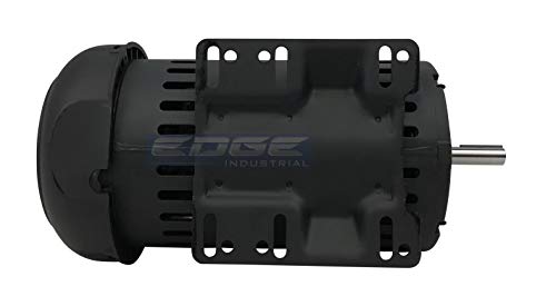 5 HP SPL Compressor Motor Electric 56 Frame Single Phase 3455 rpm, 5/8" Shaft - Thumbnail 2