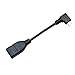IVSO Micro USB 2.0 Host OTG Cable for Samsung Galaxy tab s2 9.7 inch Tablet (Black)