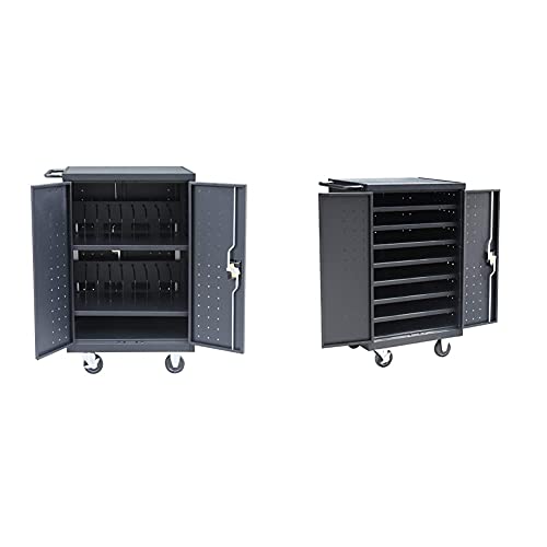 Pearington 20 Device Mobile Charging And Storage Cart & Back Access