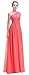 esvor One Shoulder With Beaded Prom Party Evening Gown Long Bridesmaids Dress