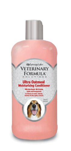 Veterinary Formula Smart Coat Complex Ultra Oatmeal Moisturizing Conditioner for Dogs, 17 Fl oz – with Colloidal Oatmeal & Jojoba – Leaves Coat Soft, Shiny, Hydrated, Strong, with Long-Lasting Scent