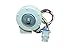 Upgraded Lifetime Appliance WR60X10185 Evaporator Fan Motor Compatible with General Electric Refrigerator