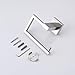 KES Toilet Paper Holder Bathroom Tissue Roll Holder Wall Mount SUS 304 Stainless Steel Rustproof Brushed Finish, A2470-2