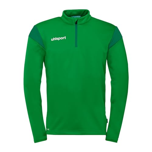 uhlsport - Squad 27 1/4 Zip Top, Suéter pulóver Unisexo, grün/Lagune,