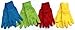 GNARPACK Children's Gardening Work Play Jersey Gloves for Boys and Girls. 4- Pack of Bright Colors Extremely Soft and Machine Washable. Approximate Age 5+