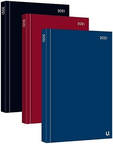 A4 Week to View Diary Classic Assorted Red, Blue and Black Diaries
