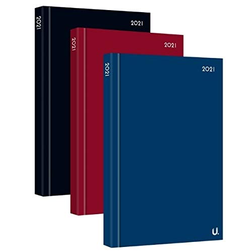 A4 Week to View Diary Classic Assorted Red, Blue and Black Diaries