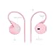 Joyshare UiiSii U1 Earbuds in-Ear Headphones Metal Sound Cell Phone Headset Earphones with Mic & Stereo Bass for iPhone, iPod, iPad, Samsung, HTC, LG, Android Smartphones, MP3 Players (Pink)