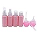 10 Pack Travel Bottles Set - Leakproof Silicone Refillable Travel Containers, Squeezable Travel Tube Sets, Heavy Duty Toiletry Bag, Perfect for Business Trip or Personal Travel