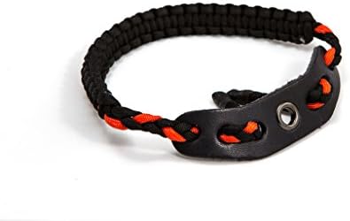 Ace Two Tactical Bow Wrist Sling 550 Paracord - Survival Hunting Shooting - Durable Leather with Grommet (Multiple Color Options)