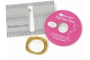 Mini Bowdabra Hair Bow Making Attachment Kit with Instructional CD by Bowdabra
