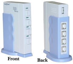 PcConnectTM ABCD Switch Box, 4 PC to 1 USB 2.0 Device (Printer, Scanner, etc...)