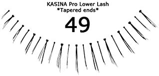 KASINA Pro Lash. *Tapered ends in 100% Human hair. Most natural look, lightweight, soft and comfortable. (6pack, 49)