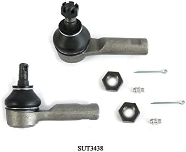 JPN Front Outer Tie Rod for Infiniti Nissan SUT3438 - (Pack of 2)