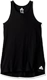 adidas Girls' Little Active Tank Tops, Black, 6X