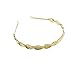 Cute Silk Cat Ears Wired Headband (gold)