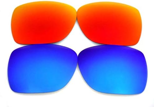 Galaxy Replacement Lenses For Oakley Crossrange Sunglasses Blue/Red Polarized