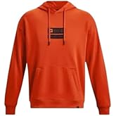 Under Armour Men's Project Rock Veterans Day Hoodie (US, Alpha, X-Large, Regular, Regular, Orange)