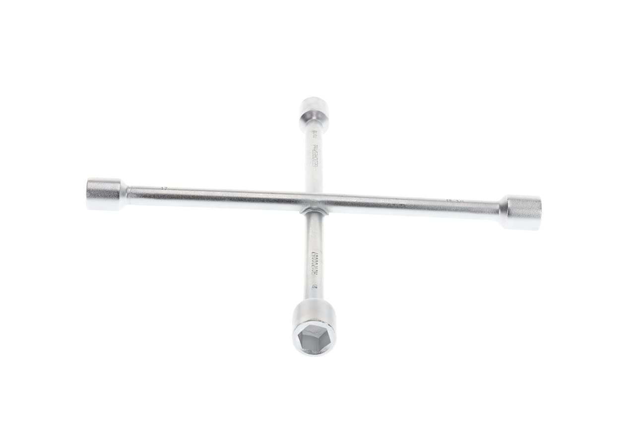 GEDORE red 4-way wheel wrench, for Cars, AF 17 x 19 x 21 mm x 11/16", Wheel wrench, Tyre change, Tool, R01700057