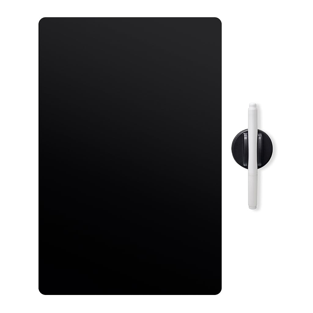 Balvi Fridge board Noir Black colour Magnetic With pen and eraser Pp plastic 42 x 30 cm