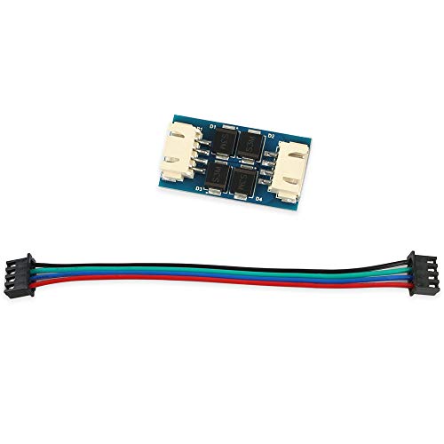 TL Smoother Addon Module, BCZAMD TL Smoother Kit Signal Filter Stabilizer Module for Pattern Elimination Motor Clipping Filter 3D Printer Stepper Motor Drivers Terminator Reprap MK8 I3 Ender 3, 4Pcs