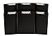 6 Pack Black Plastic Clipboard, Low Profile Clip, Clipboards for Classrooms, Offices, Restaurants, Doctor Offices, 6 Plastic Clipboard Pack