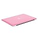 MOSISO Plastic Hard Shell Case & Keyboard Cover Skin & Screen Protector Only Compatible with MacBook Air 11 inch (Models: A1370 & A1465), Crystal Pink
