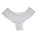 Panties Underwear Hipster Panties Sexy G-String Lace Briefs for Women (4 Pack)