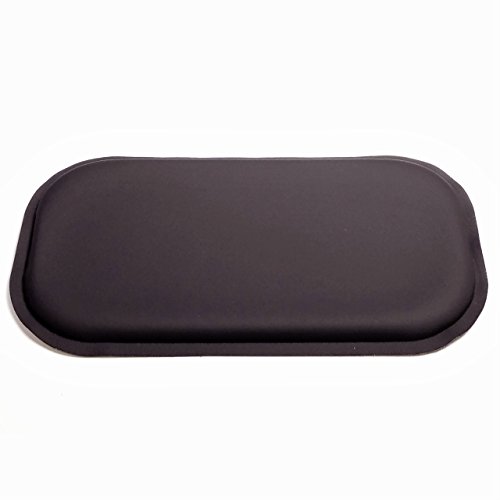 ULTRAGEL Wrist Rest Gel Mouse Pads, 4.5-Inch-by-8.5-Inch, Black