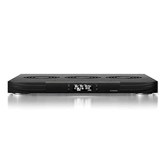 AC Infinity AIRCOM T9, Quiet Cooling Fan System 17" Top-Exhaust for Receivers, Amps, DVR, AV Cabinet Components