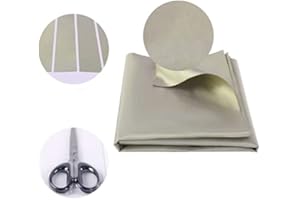Ohwekit Faraday Fabric, Faraday Cage, Faraday Cloth Kit includes 44" W x 36" L Fabric + 36" L Tape + Scissors