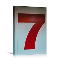 Canvas Wall Art Painted Words Bedroom Industrial Inspirational Modern Art Multicolor Neon Photography Quotes Urban - 12x18 inches