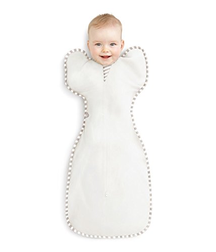 Love To Dream Swaddle UP Organic, Cream, Medium, 13-18.5 lbs