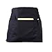 CLOCOR Server Apron with 3 Pockets – Black Waist Apron