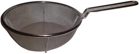 The Platinum Chef- Food Strainer 7 Inch Mesh Colander And Deep Fry Basket