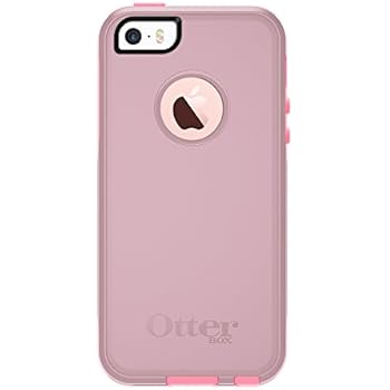 OtterBox COMMUTER SERIES for iPhone 5/5s/SE - Retail Packaging - BUBBLEGUM WAY (BUBBLEGUM PINK/SEASHELL PINK)
