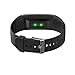 MorePro Waterproof Health Tracker Band, Adjustable Replacement Accessories Classic Sport Wristbands for X-Core Fitness Tracker.(not for V10 Tracker) Black