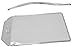 Clear Vinyl Luggage Tags with Loops & Name Cards (Set of 5)