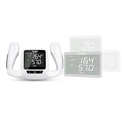 ZUZU Body Fat Body Fat Caliper Electronic Handheld Body Fat Measurement Device Measuring Tool Index BMI Health Monitor - Thumbnail 2