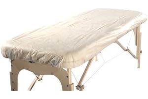 THERAPIST'S CHOICE Therapist’s Choice® "Waterproof" Fitted Disposable Massage Table Sheet, 10pcs per Package. Single Use, Not Made or Intended to be disinfected and re-Used.